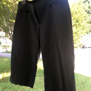 Black and white small checkered gingham print Bermuda dressy shorts